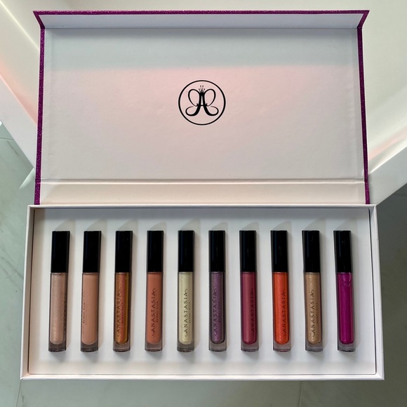 Anastasia Beverly Hills Lip Gloss Set $160 Value - Picture 8 of 8